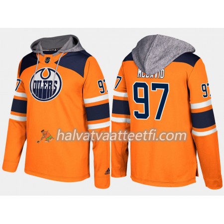 Miesten NHL Edmonton Oilers Connor McDavid 97 N001 Pullover Hooded Sweatshirt Miesten NHL Edmonton Oilers Connor McDavid 97 N001 Pullover Hooded Sweatshirt